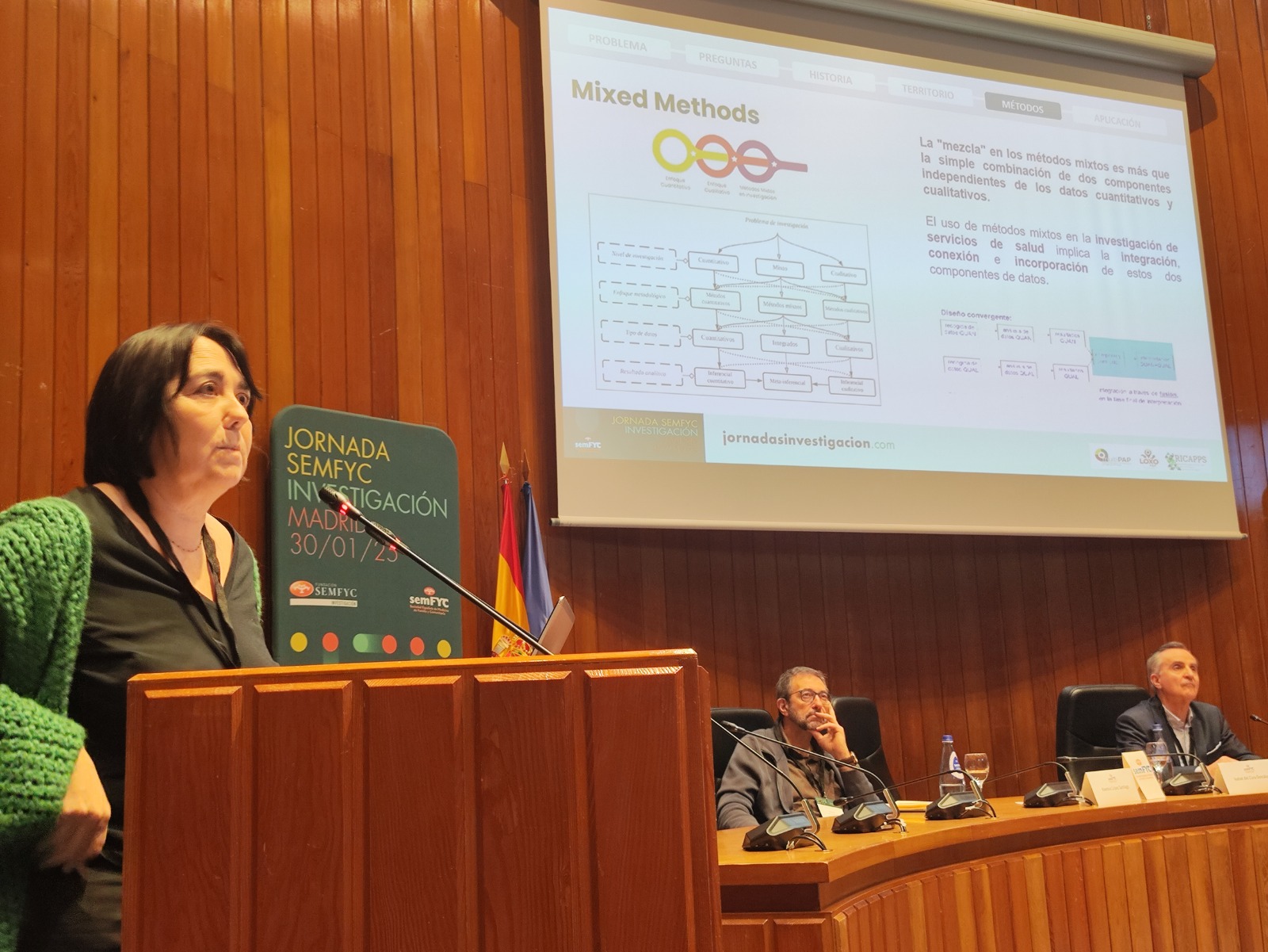 Proyecto Trayectorias y Experiencias de Pacientes con Multimorbilidad en el Servicio Nacional de Salud de España: un estudio de métodos mixtos (LOXO-MULTIPAP). Isabel del Cura González. Especialista en Medicina Familiar y Comunitaria. Coordinadora de la U